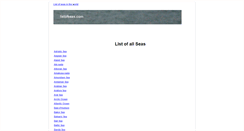 Desktop Screenshot of listofseas.com